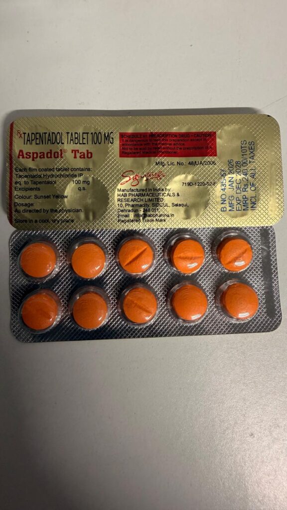 ASPADOL 100MG
