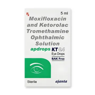 Apdrops KT 5 ml with Moxifloxacin + Ketorolac