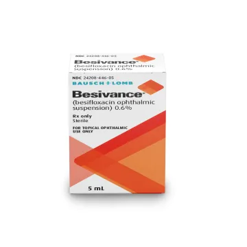 Besivance 0.6% 5 ml with Besifloxacin