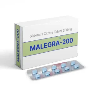Malegra 200 Mg box front